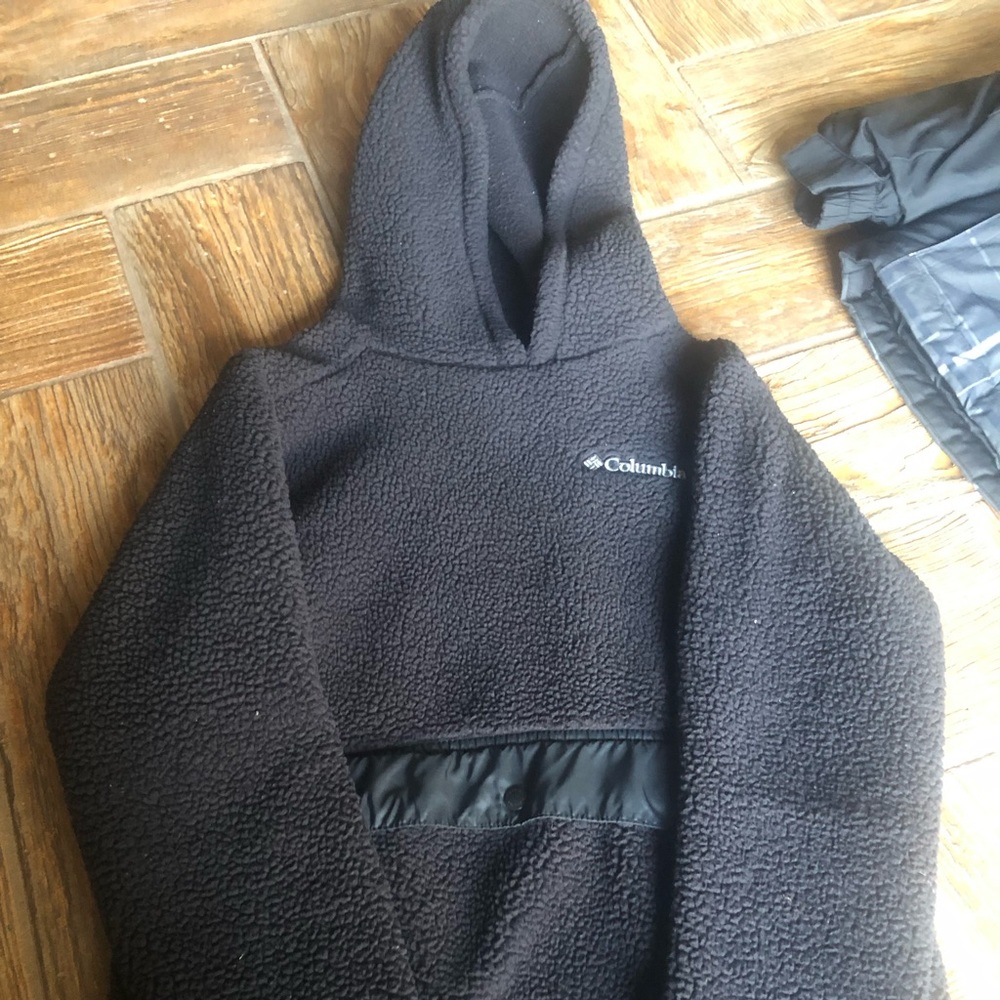 Columbia Youth Size Medium Sherpa Fleece Pullover